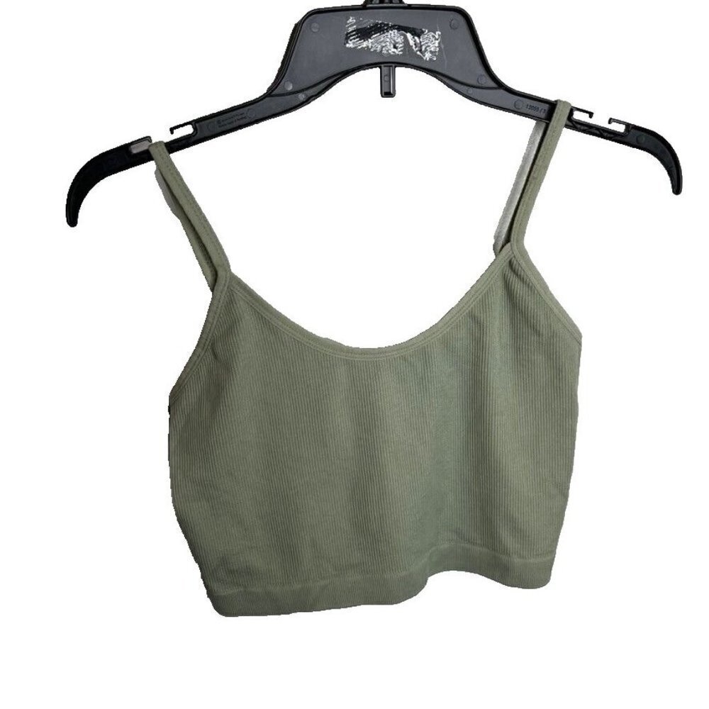 Madewell Seamless Crop Cami Top Forgotten Landscape Size L/XL NF341 - Picture 3 of 6